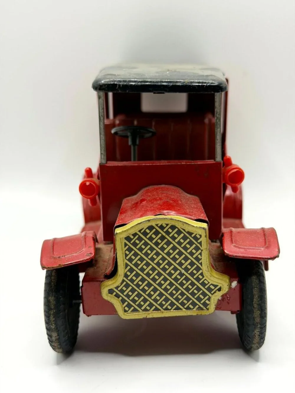Vintage Bandai 1915 Ford Model T Tin Litho Friction Toy Car